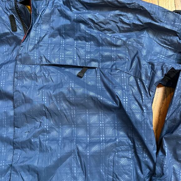 Bonfire Coat Womens Medium Optic Snowboard Jacket Blue Patterened Vented - Picture 2 of 9